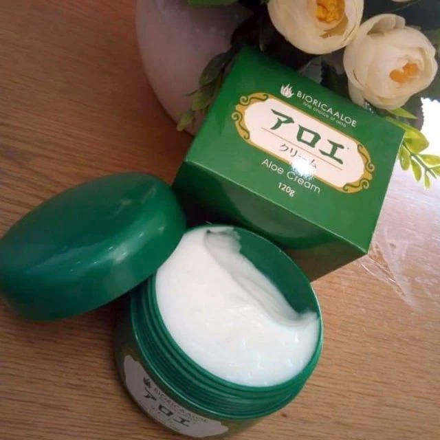 Kem Dưỡng Ẩm Bioricaaloe Cream Chiết Xuất Lô Hội 120g