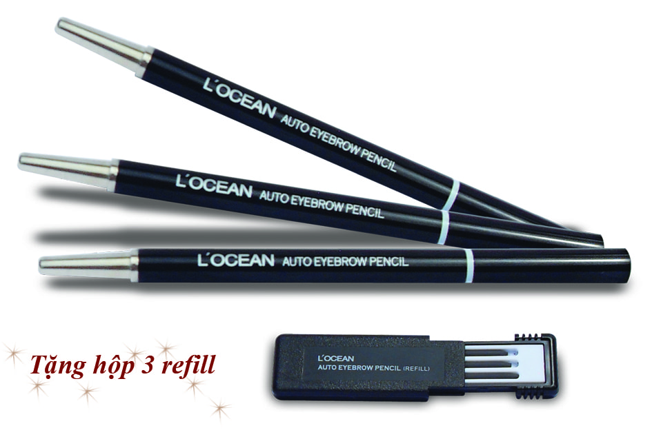 Chì Mày Auto Định Hình – Tặng 3 Refill Auto Eyebrow Pencil With 3 Refill L'ocean