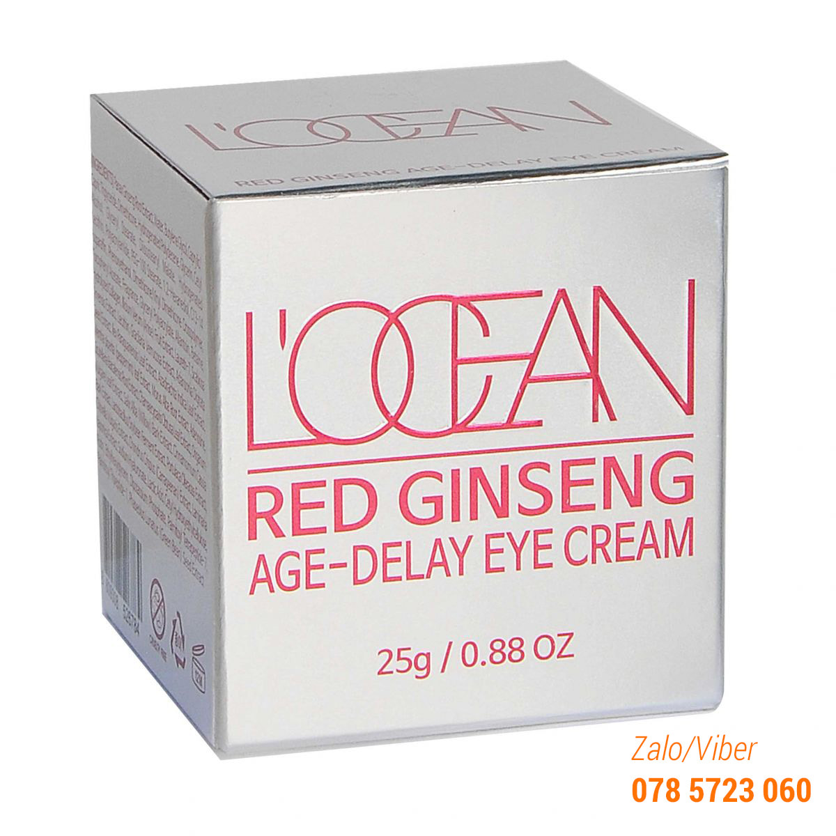 Kem hồng sâm chống thâm quầng mắt L'ocean Red Ginseng Age Delay Eye Cream