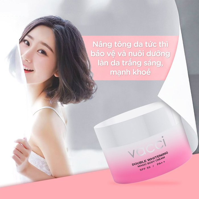 Kem dưỡng trắng da toàn thân nâng tone SPF 50/PA