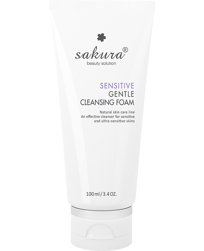 Sữa rửa mặt Sakura Sensitive Gentle Cleansing Foam dành cho da nhạy cảm