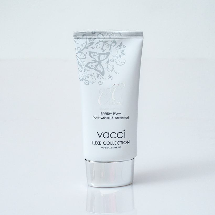 Kem phấn nền Vacci thế hệ mới CC Cream dạng tuýp Spf 50 Pa 